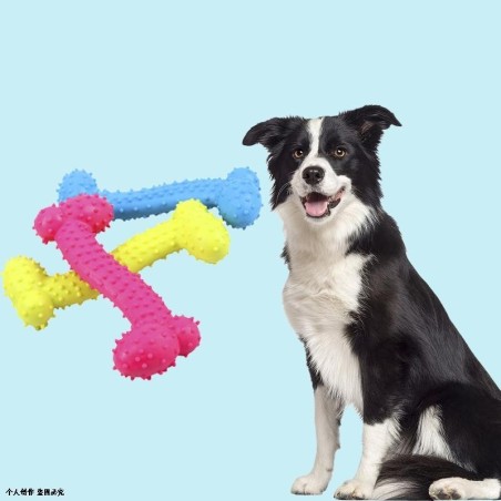 1PC Beständig Gegen Beißen Knochen Haustier Hund Welpen Molar Dorn Kauen Spielzeug Für Zähne Training Sicher Mit Schub Hausti
