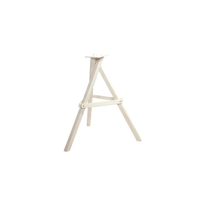 Dobar Vogelhaus-Ständer Kiefer weiß