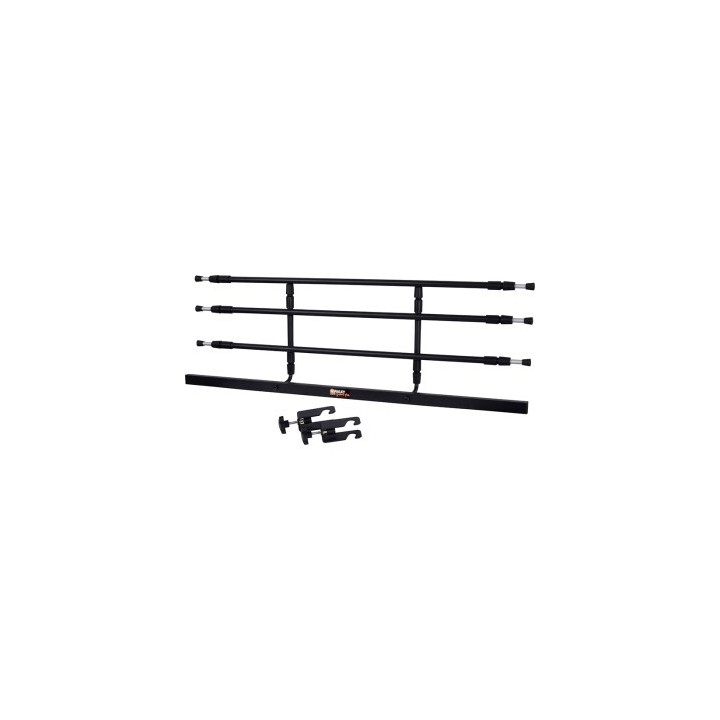 Dobar Walky Guard Plus: Trenngitter für den Kofferraum, Schwarz