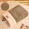 Haustierschlafsack für den Winter, warm, weicher Plüsch, halbgeschlossen, Katzennest, Schlafsack, Zuhause, Katze und Hund, be