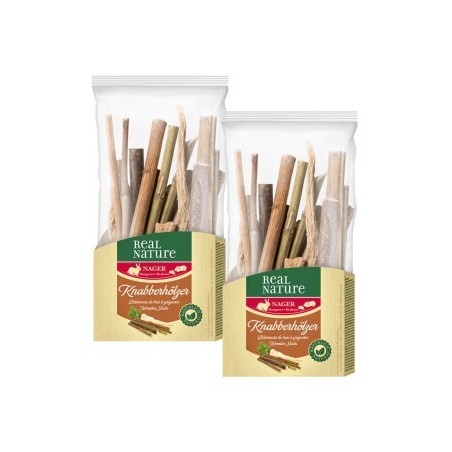 REAL NATURE Knabberhölzer 2x75g