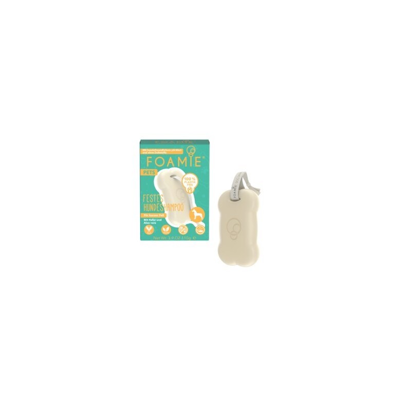 New Flag Foamie Hundeshampoo kurzes Fell 6 x 110 g