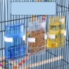 Sittich-Wasserspender, saubere Papageien-Futtertränke, Nymphensittich-Käfig-Zubehör, automatische Fütterungsversorgung für We