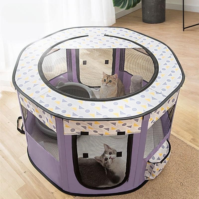 Geschlossener Kreißsaal für Katzen, faltbares Katzenzelt für Hunde, Allzweck-Welpen, Katzenzucht, Heimtierbedarf, Katzentoile