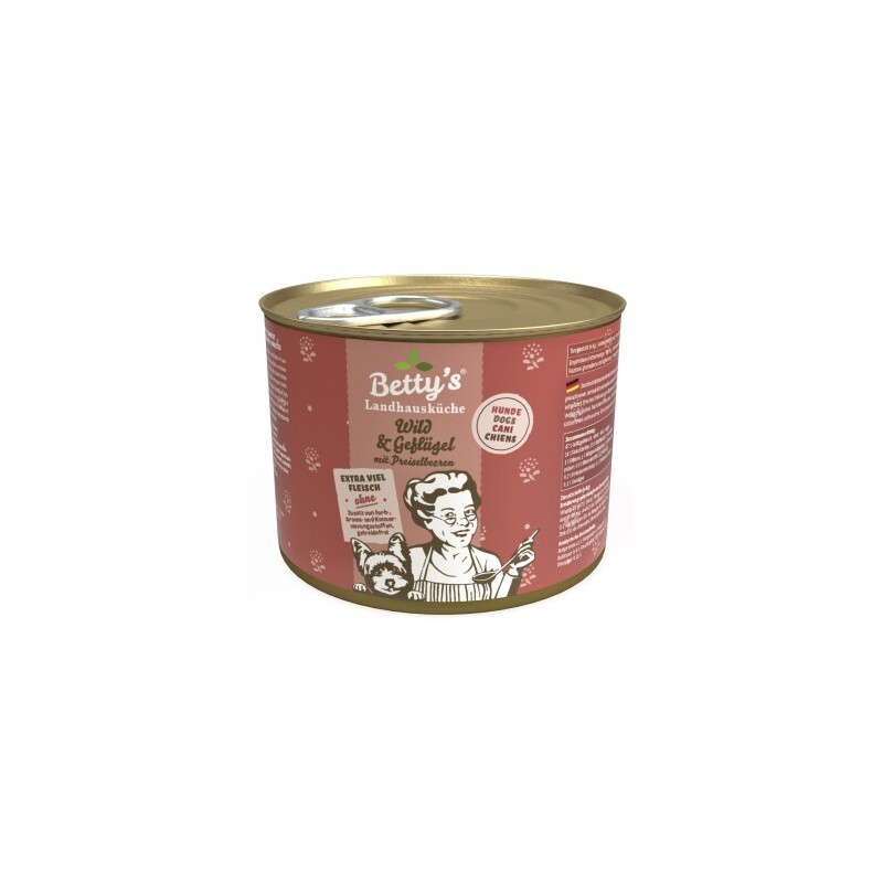 Betty's Landhausküche Wild & Geflügel 6x200 g