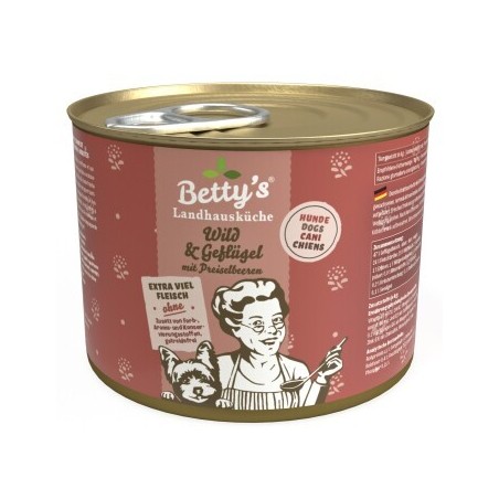 Betty's Landhausküche Wild & Geflügel 6x200 g