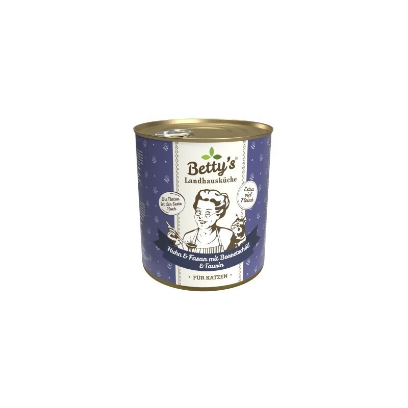 Betty's Landhausküche Huhn & Fasan mit Borretschöl 6x800 g
