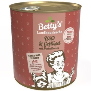 Betty's Landhausküche Wild & Geflügel 6x800 g