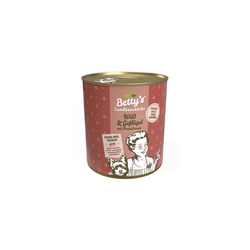Betty's Landhausküche Wild & Geflügel 6x800 g