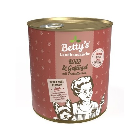 Betty's Landhausküche Wild & Geflügel 6x800 g