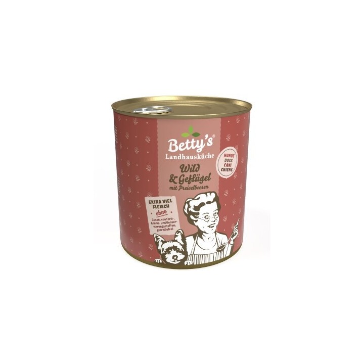 Betty's Landhausküche Wild & Geflügel 6x800 g