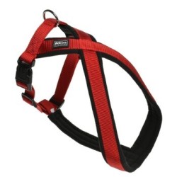 AniOne X-Geschirr Classic rot L