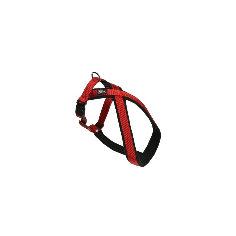 AniOne X-Geschirr Classic rot L