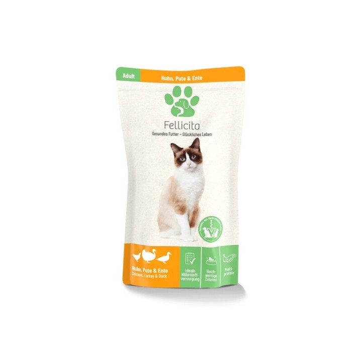 Fellicita Huhn, Pute & Ente 12x100 g