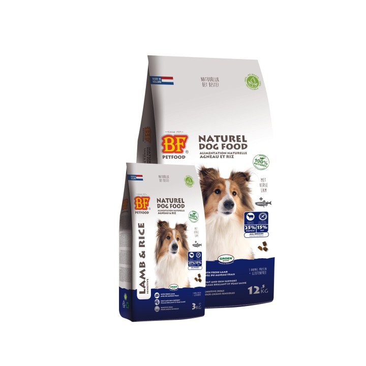 Biofood Hundefutter - Lamm & Reis - 3 kg