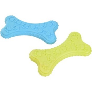 FIT+FUN Spielzeugknochen blau oder gelb