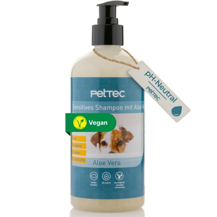 PetTec Hundeshampoo Aloe Vera 500ml