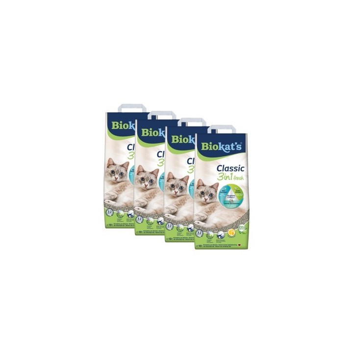 Biokat's Classic 3in1 fresh 4x18 l