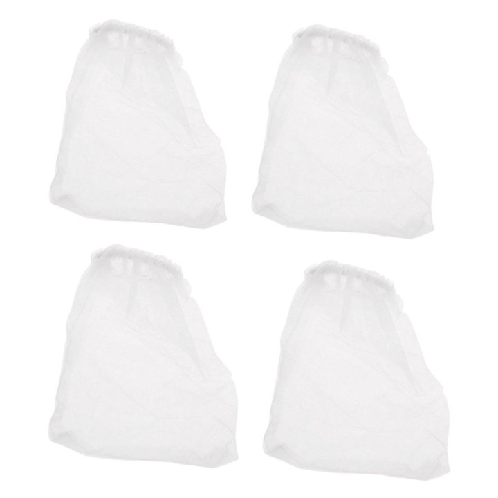 4 Stück Aquarium Kies Staubsauger elektrische Fisch für Tank Siphon Reiniger Zubehör Filter Nylon Net Tasche wiederverwendbar