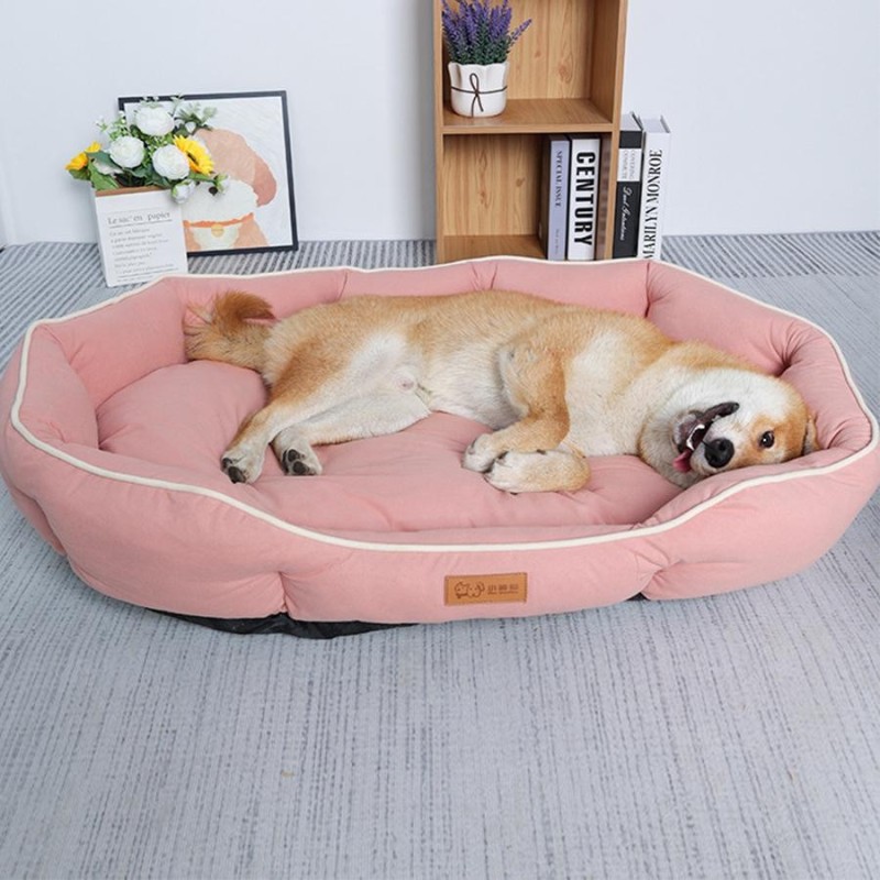Tierbett aus Wildlederimitat, Hundebett und Katzenunterlage, Tierbett, Hunde- und Katzenbett, geeignet für alle Katzen und kl