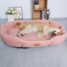 Tierbett aus Wildlederimitat, Hundebett und Katzenunterlage, Tierbett, Hunde- und Katzenbett, geeignet für alle Katzen und kl