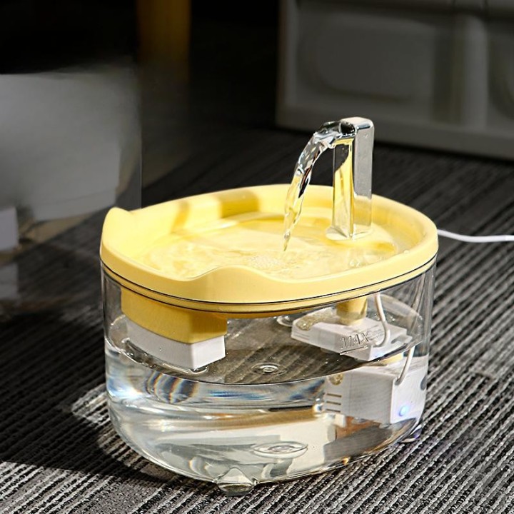 Smart Pet Water Feeder Lebendiges Wasser Zirkulierendes Wasser Dispenser Katze und Hund Trinknapf Anti-schwarzes Kinn Anti-Tr