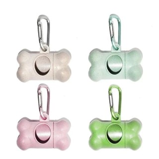 Hundekotbeutel in Knochenform, Spender, Abfallbehälter, Halter, Spender, Kotbeutel, Hunde, Müll, Reinigungswerkzeug, Hunde-/H