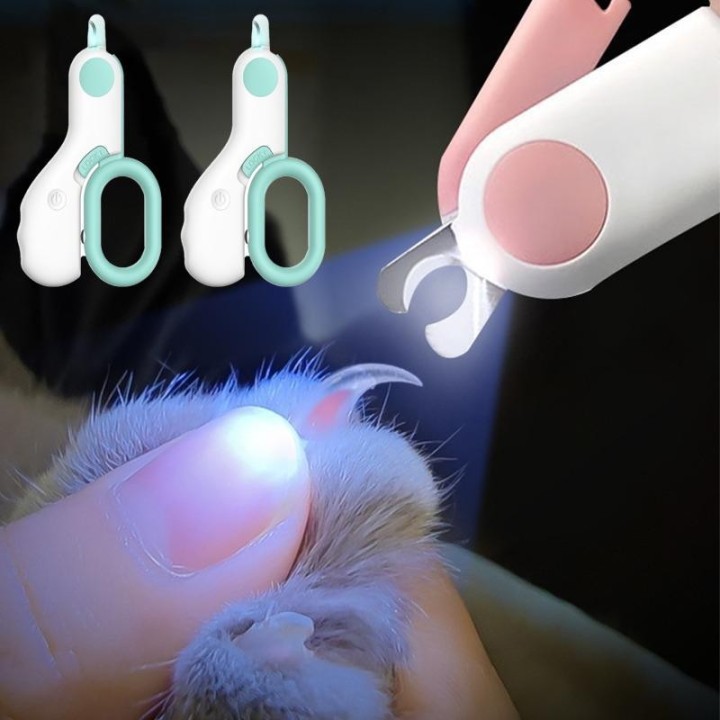 Professioneller Katzen-Nagelknipser, Katzenschneider-Schere mit leichtem Haustier-Nagelknipser für die Fellpflege von Katzen