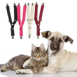 Verstellbarer Hosenträger für Hunde, Anti-Drop-Gurt, Polyester, Windeln für Hunde, Hosen, Bänder für drinnen und draußen S-K