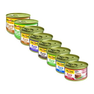 GimDog Pure Delight Hundefutter - Dosen - Huhn - 12 x 85 g