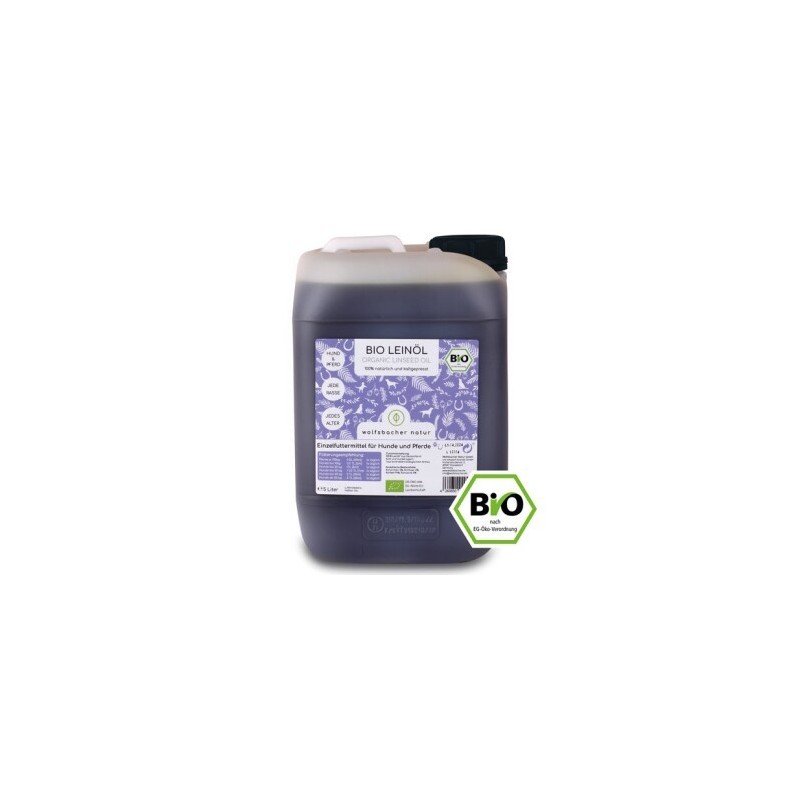 Wolfsbacher Natur Bio Leinöl 5 l