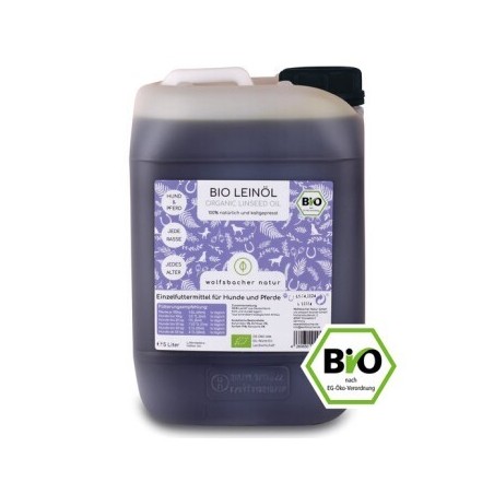 Wolfsbacher Natur Bio Leinöl 5 l