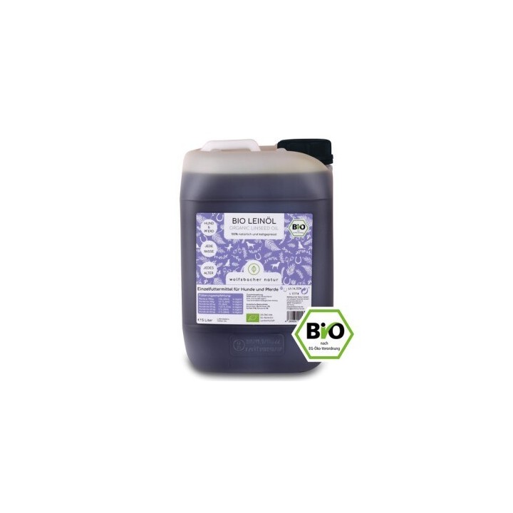 Wolfsbacher Natur Bio Leinöl 5 l