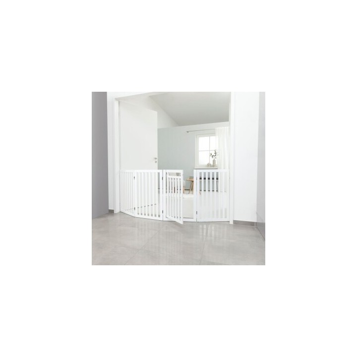 Trixie Hunde-Absperrgitter mit Tür 4-teilig