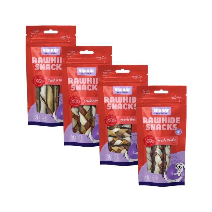 Braaaf Twister geflochten - Klein