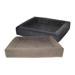 Bia Fleece-Bezug - Grau - 60 x 70 cm