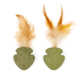 Canadian Cat Company Katzenminze Nuggets mit Feder 2 Stk