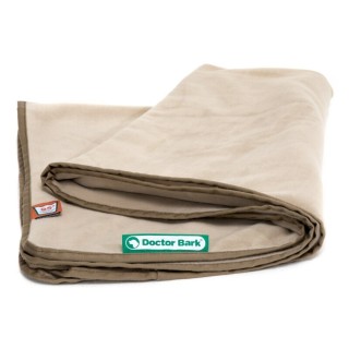 Doctor Bark Kuscheldecke Fleece beige L