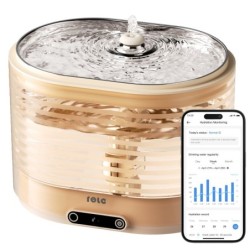 Enabot Katzen Trinkbrunnen Kabellos 2L Volumen Ultraleise mit Bewegungsmelder