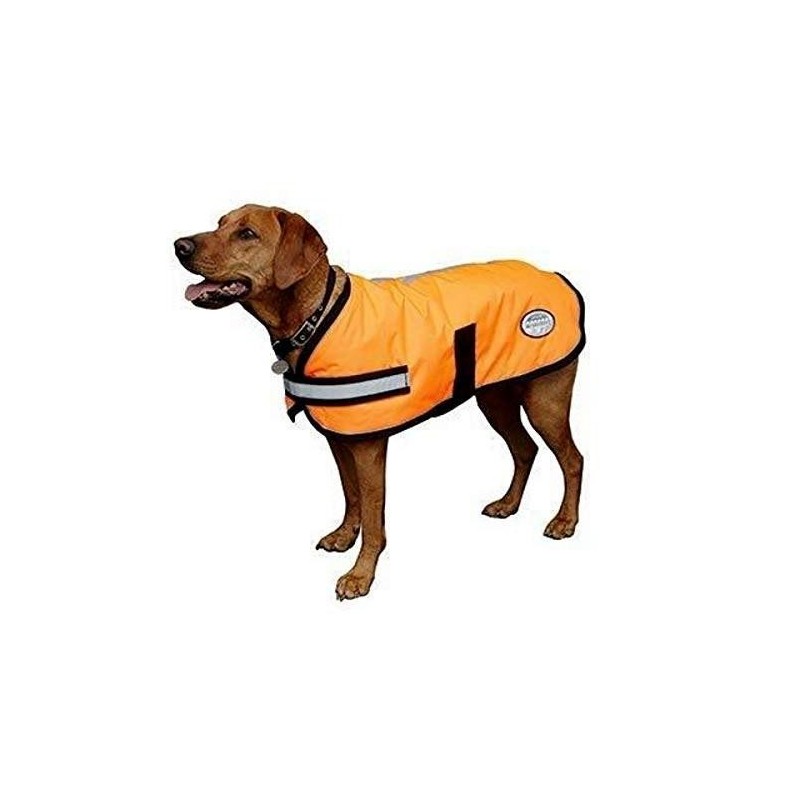 Weatherbeeta Reflektierender Parka 300d Hundemantel 45cm orange