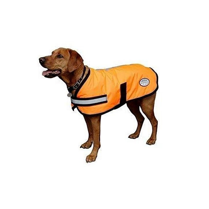Weatherbeeta Reflektierender Parka 300d Hundemantel 45cm orange