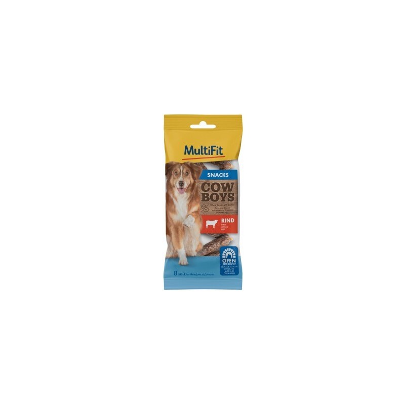 MultiFit Cowboys Würstchenketten 4x60g Rind