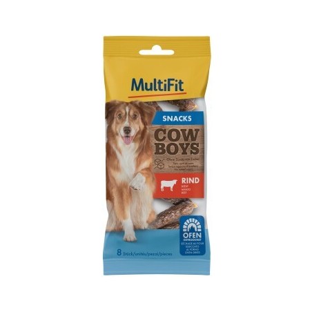 MultiFit Cowboys Würstchenketten 4x60g Rind