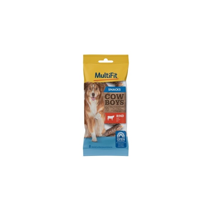 MultiFit Cowboys Würstchenketten 4x60g Rind