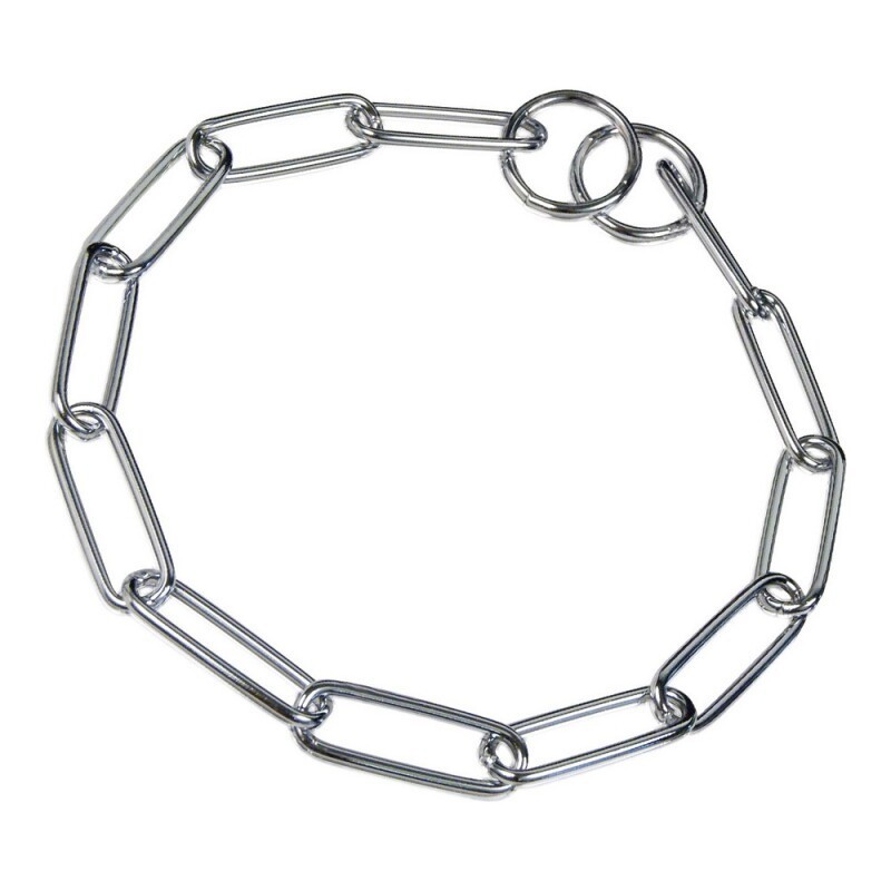Hs Sprenger Halskette, langgliedrig - Stahl verchromt, 3,0 mm 50 cm