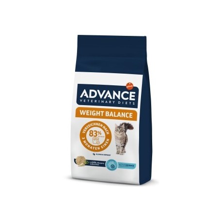 ADVANCE Veterinary Diets Weight Balance - Kroketten für übergewichtige Katzen 8 kg