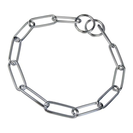 Hs Sprenger Halskette, langgliedrig - Stahl verchromt, 3,0 mm 54 cm