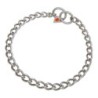 Hs Sprenger Halskette, runde Glieder - Edelstahl Rostfrei matt, 3,0 mm 65 cm