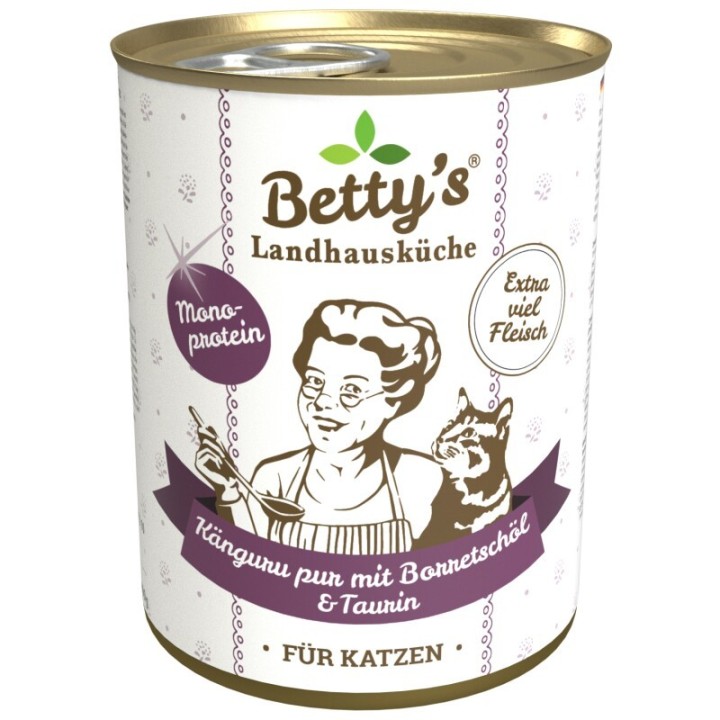 Betty's Landhausküche Känguru Pur 6x400 g