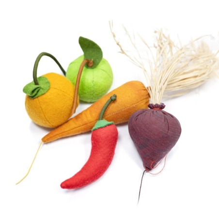 Canadian Cat Company 5er Set Catnip Obst & Gemüse